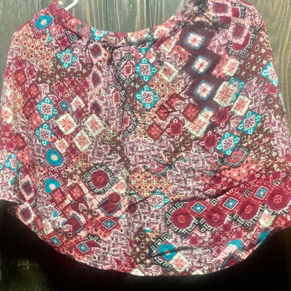 Wet Seal patterned mini skirt - Picture 4 of 4